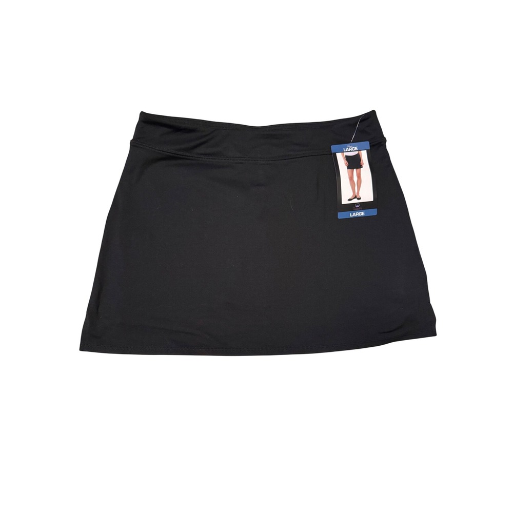 Tranquility by Colorado Clothing Womens Black Active Skort Size Large NWT